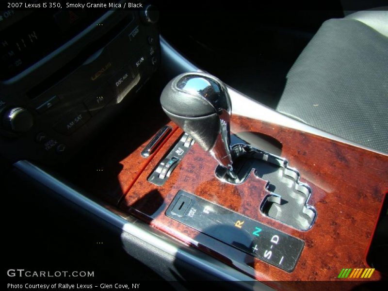 Smoky Granite Mica / Black 2007 Lexus IS 350