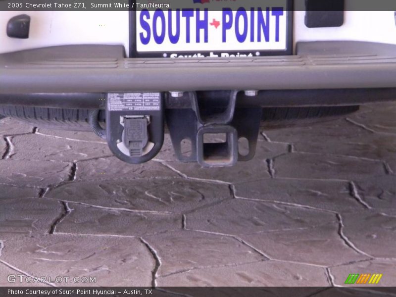 Summit White / Tan/Neutral 2005 Chevrolet Tahoe Z71