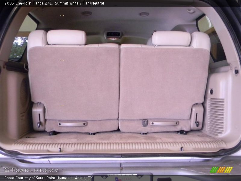 Summit White / Tan/Neutral 2005 Chevrolet Tahoe Z71