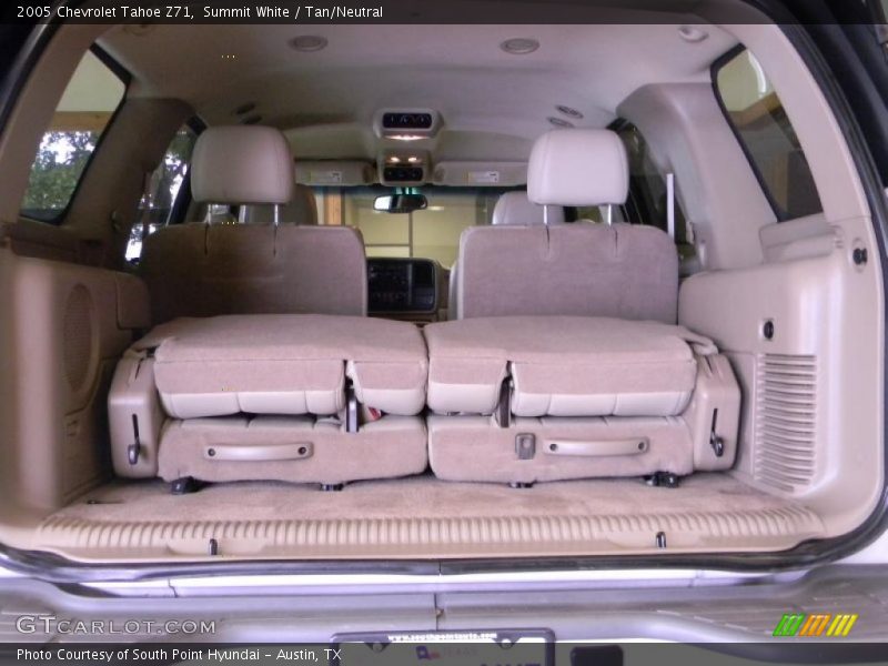 Summit White / Tan/Neutral 2005 Chevrolet Tahoe Z71