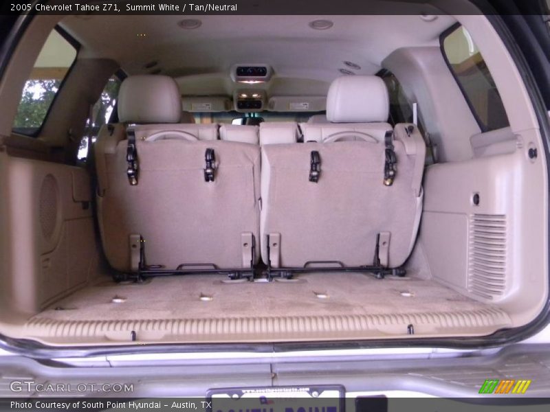 Summit White / Tan/Neutral 2005 Chevrolet Tahoe Z71