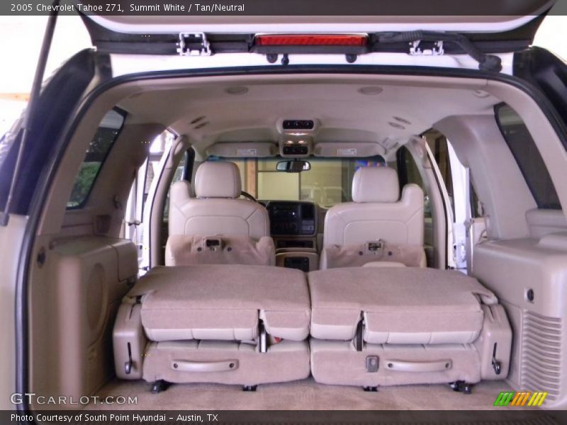 Summit White / Tan/Neutral 2005 Chevrolet Tahoe Z71