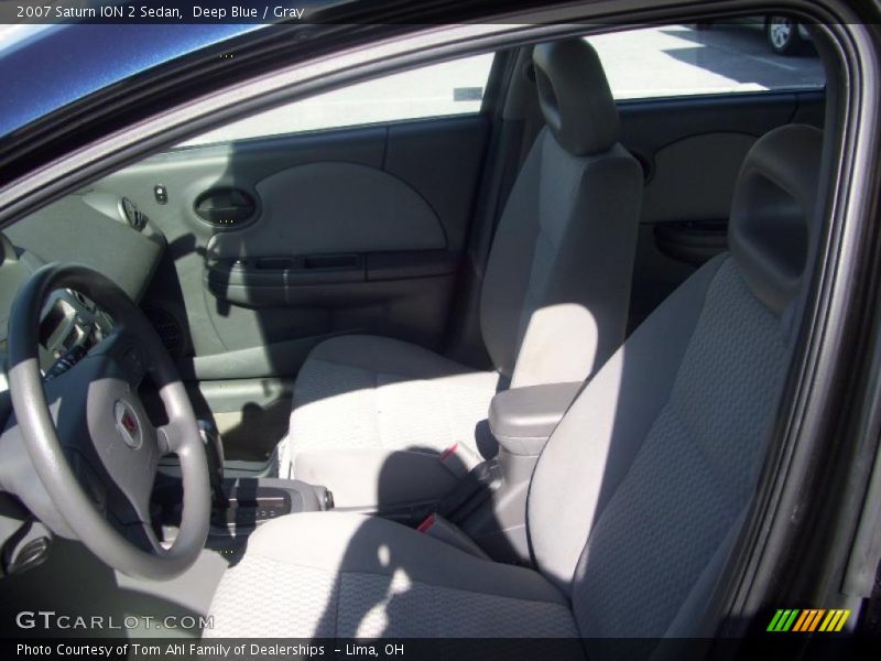 Deep Blue / Gray 2007 Saturn ION 2 Sedan