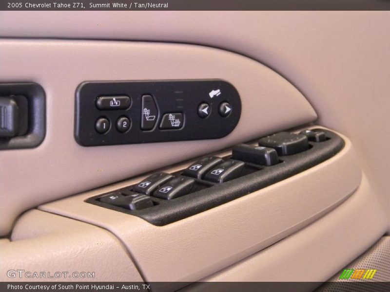 Summit White / Tan/Neutral 2005 Chevrolet Tahoe Z71