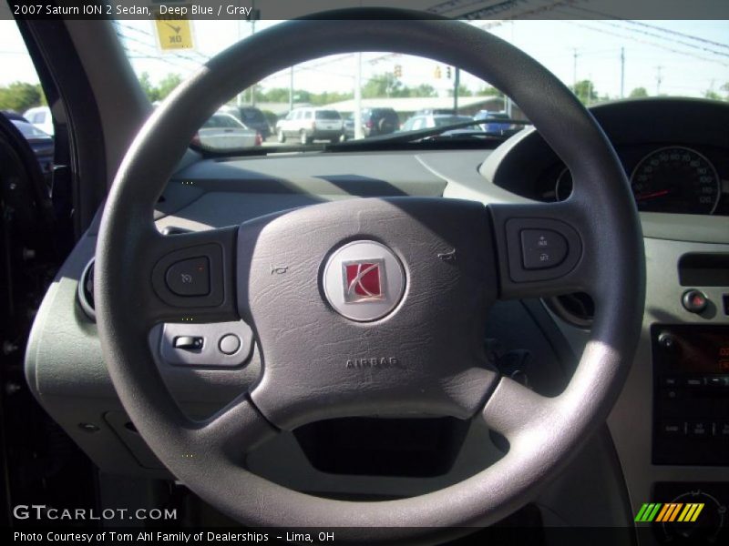Deep Blue / Gray 2007 Saturn ION 2 Sedan