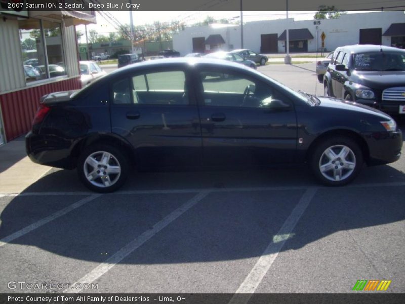 Deep Blue / Gray 2007 Saturn ION 2 Sedan