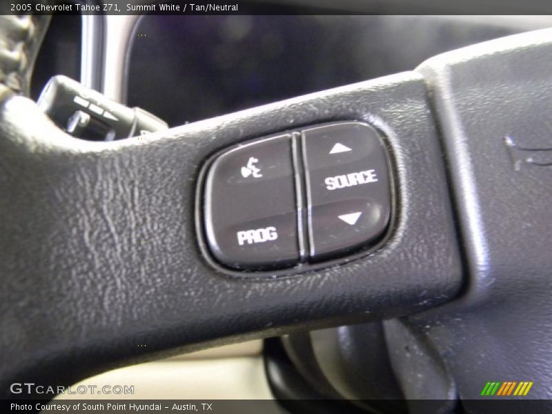 Summit White / Tan/Neutral 2005 Chevrolet Tahoe Z71