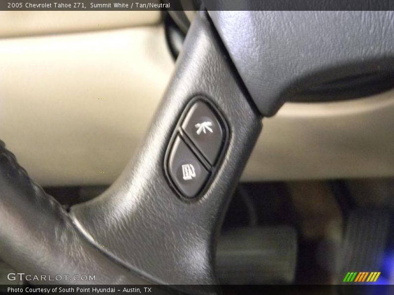 Summit White / Tan/Neutral 2005 Chevrolet Tahoe Z71