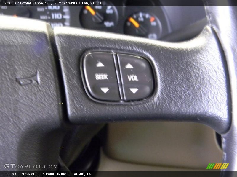 Summit White / Tan/Neutral 2005 Chevrolet Tahoe Z71