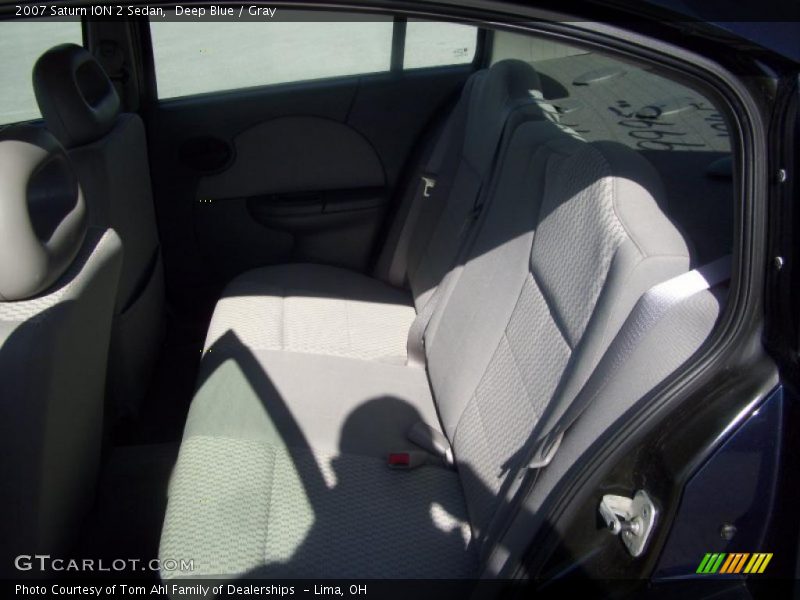 Deep Blue / Gray 2007 Saturn ION 2 Sedan