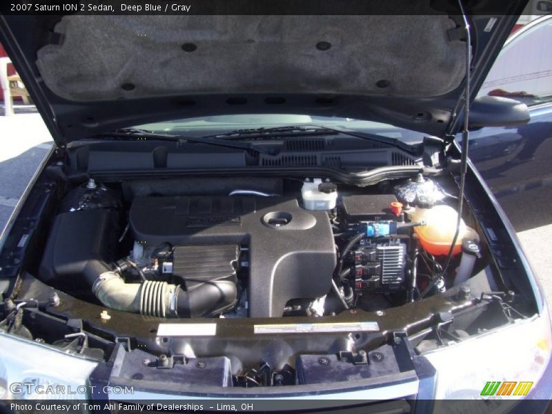 Deep Blue / Gray 2007 Saturn ION 2 Sedan