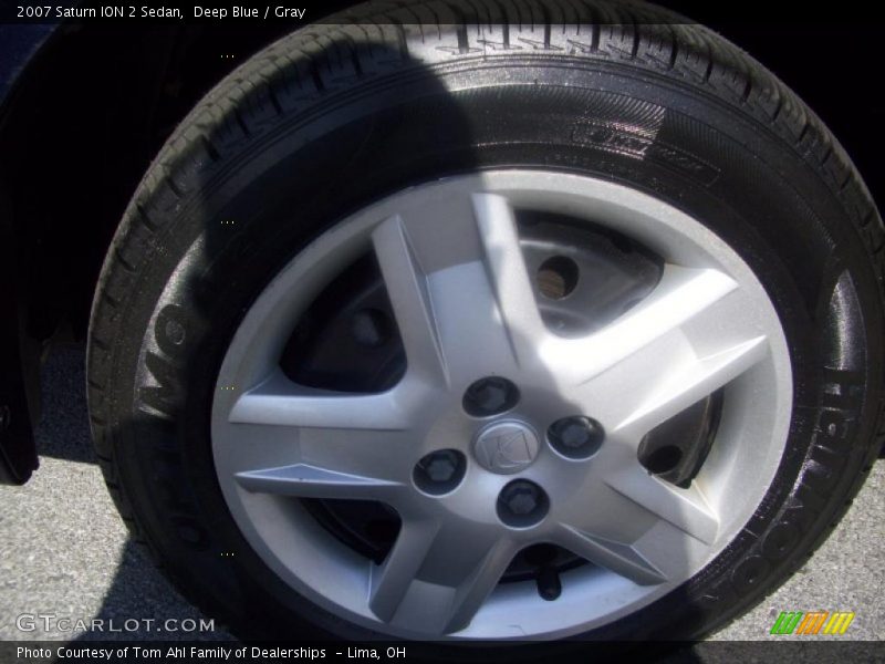 Deep Blue / Gray 2007 Saturn ION 2 Sedan
