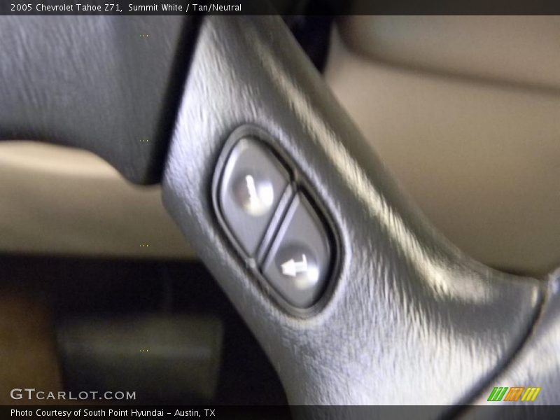 Summit White / Tan/Neutral 2005 Chevrolet Tahoe Z71