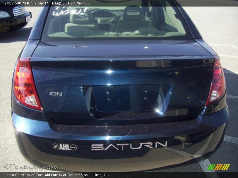 Deep Blue / Gray 2007 Saturn ION 2 Sedan