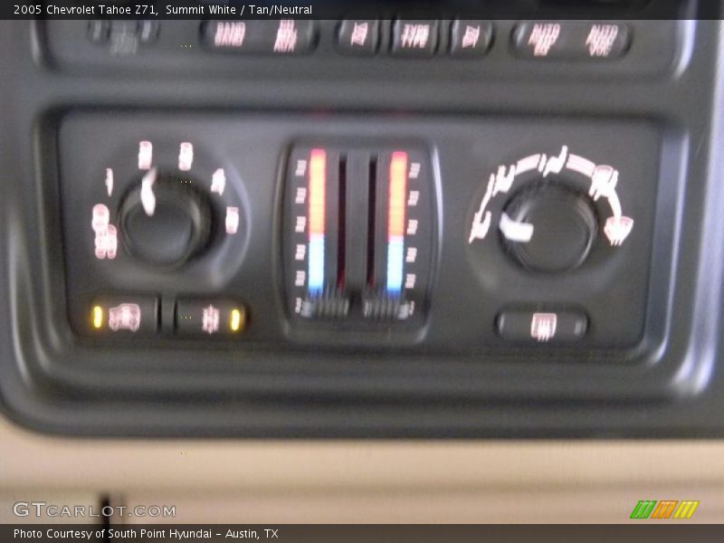 Summit White / Tan/Neutral 2005 Chevrolet Tahoe Z71