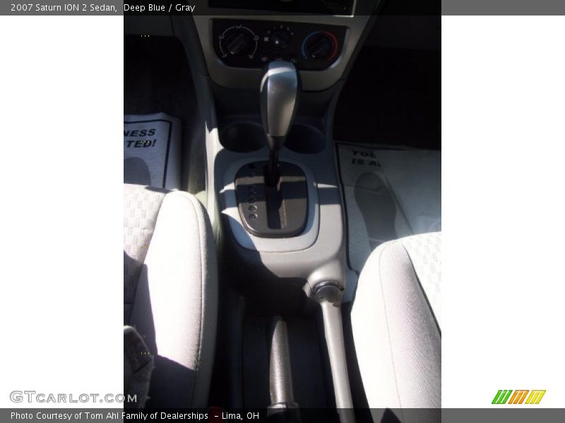 Deep Blue / Gray 2007 Saturn ION 2 Sedan