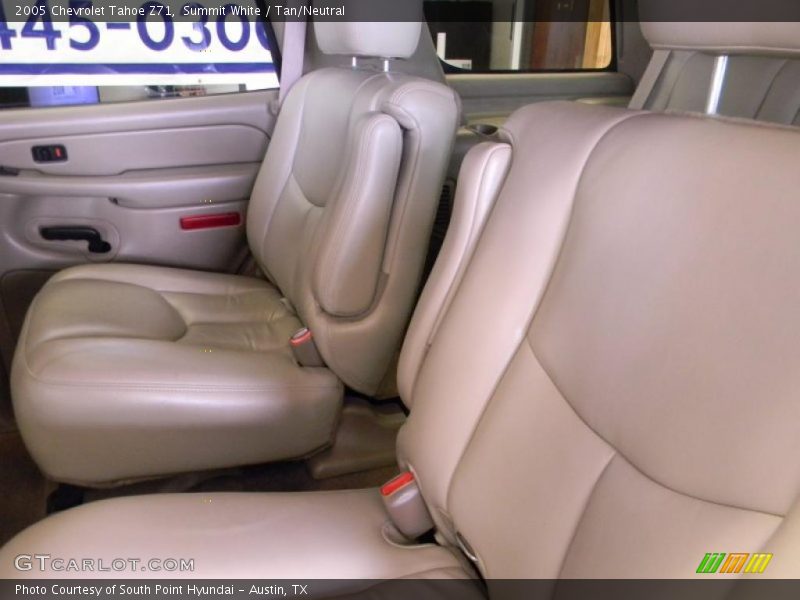 Summit White / Tan/Neutral 2005 Chevrolet Tahoe Z71