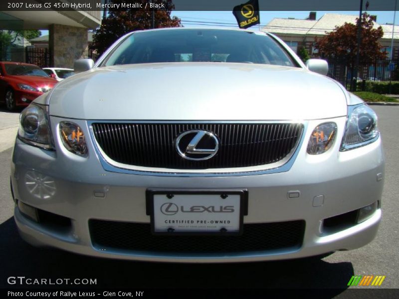 Mercury Metallic / Black 2007 Lexus GS 450h Hybrid