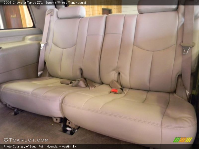 Summit White / Tan/Neutral 2005 Chevrolet Tahoe Z71