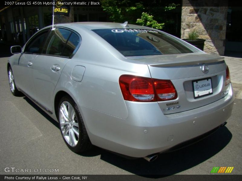 Mercury Metallic / Black 2007 Lexus GS 450h Hybrid