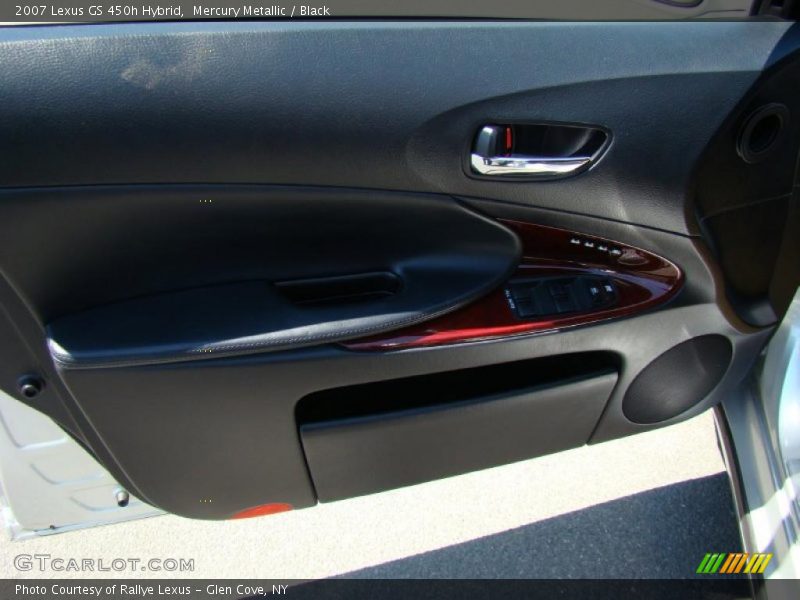 Mercury Metallic / Black 2007 Lexus GS 450h Hybrid