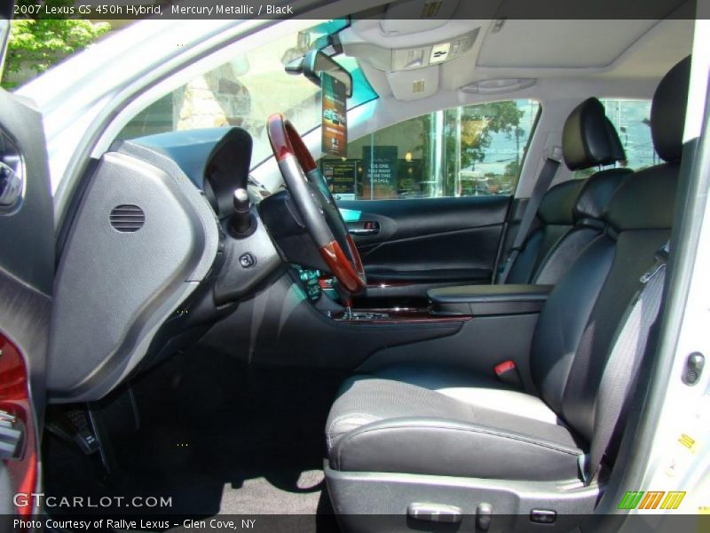 Mercury Metallic / Black 2007 Lexus GS 450h Hybrid