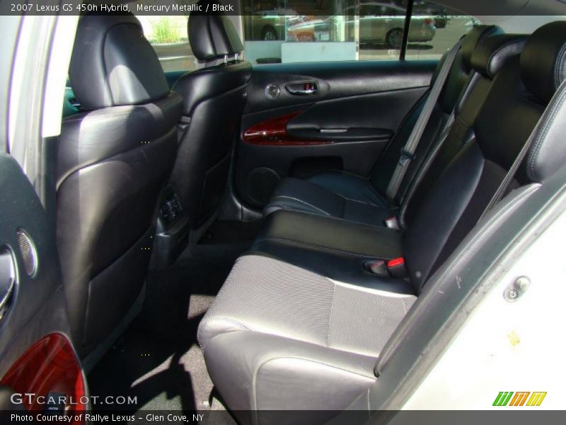 Mercury Metallic / Black 2007 Lexus GS 450h Hybrid