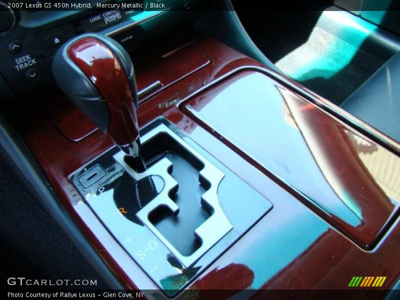 Mercury Metallic / Black 2007 Lexus GS 450h Hybrid