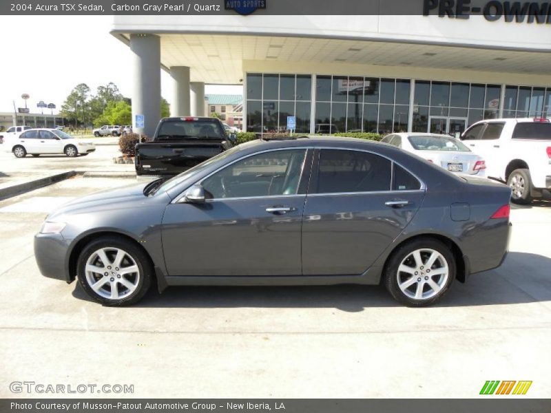 Carbon Gray Pearl / Quartz 2004 Acura TSX Sedan