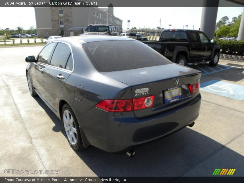 Carbon Gray Pearl / Quartz 2004 Acura TSX Sedan
