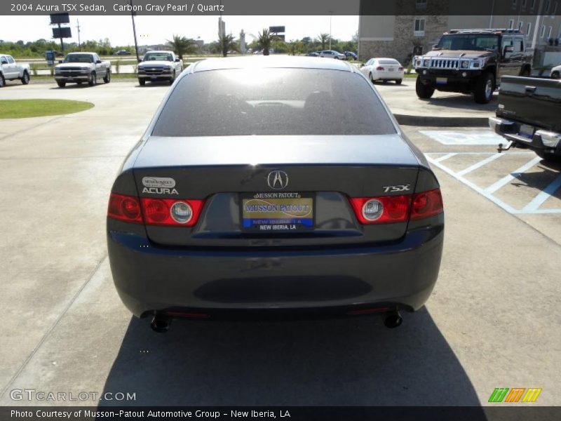 Carbon Gray Pearl / Quartz 2004 Acura TSX Sedan
