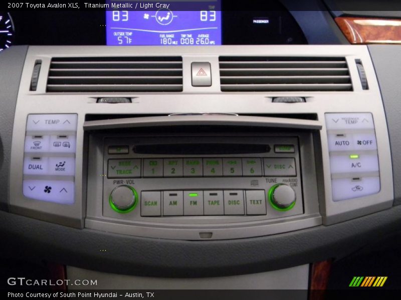 Titanium Metallic / Light Gray 2007 Toyota Avalon XLS