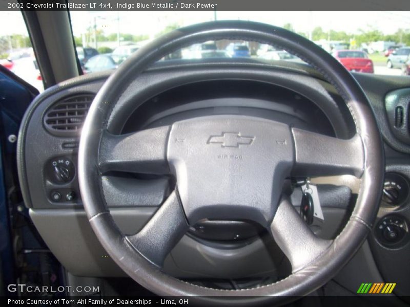 Indigo Blue Metallic / Dark Pewter 2002 Chevrolet TrailBlazer LT 4x4