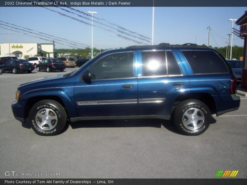 Indigo Blue Metallic / Dark Pewter 2002 Chevrolet TrailBlazer LT 4x4