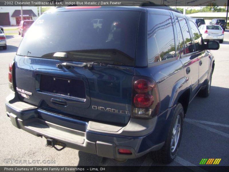 Indigo Blue Metallic / Dark Pewter 2002 Chevrolet TrailBlazer LT 4x4