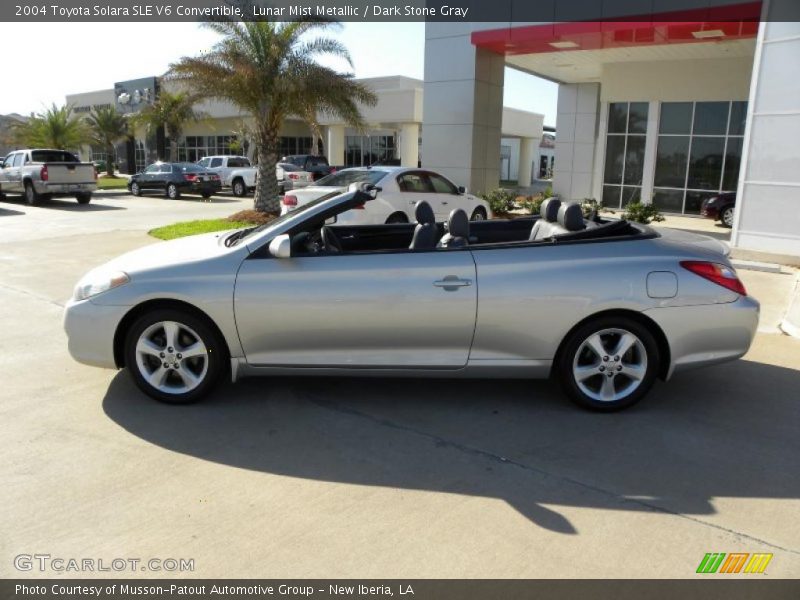 Lunar Mist Metallic / Dark Stone Gray 2004 Toyota Solara SLE V6 Convertible