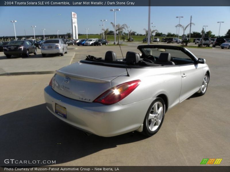 Lunar Mist Metallic / Dark Stone Gray 2004 Toyota Solara SLE V6 Convertible