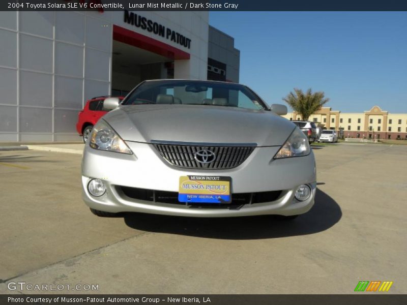 Lunar Mist Metallic / Dark Stone Gray 2004 Toyota Solara SLE V6 Convertible