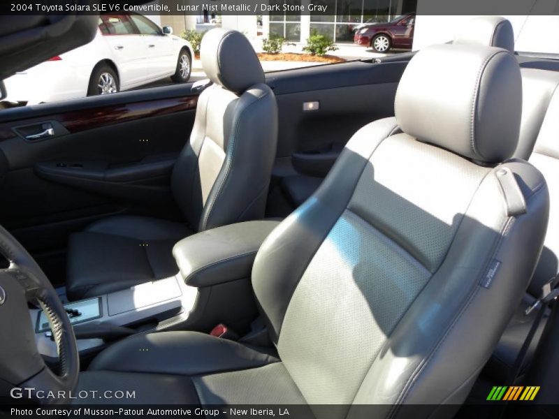 Lunar Mist Metallic / Dark Stone Gray 2004 Toyota Solara SLE V6 Convertible