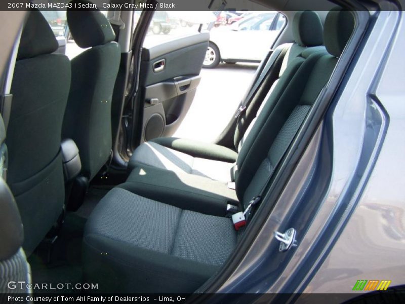Galaxy Gray Mica / Black 2007 Mazda MAZDA3 i Sedan
