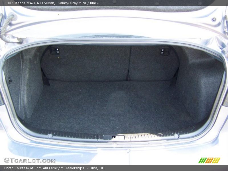 Galaxy Gray Mica / Black 2007 Mazda MAZDA3 i Sedan