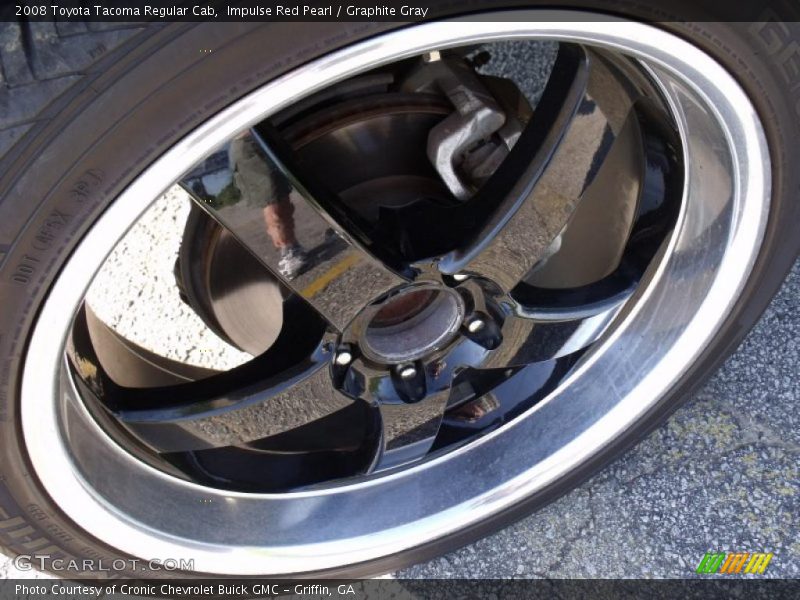 Impulse Red Pearl / Graphite Gray 2008 Toyota Tacoma Regular Cab