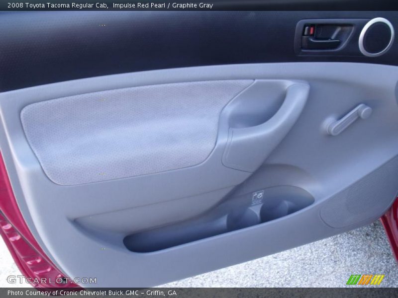 Impulse Red Pearl / Graphite Gray 2008 Toyota Tacoma Regular Cab