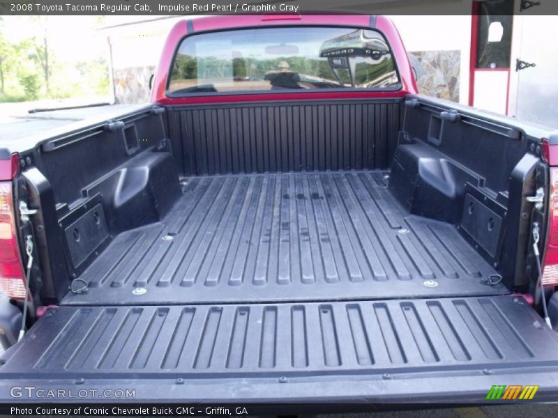 Impulse Red Pearl / Graphite Gray 2008 Toyota Tacoma Regular Cab
