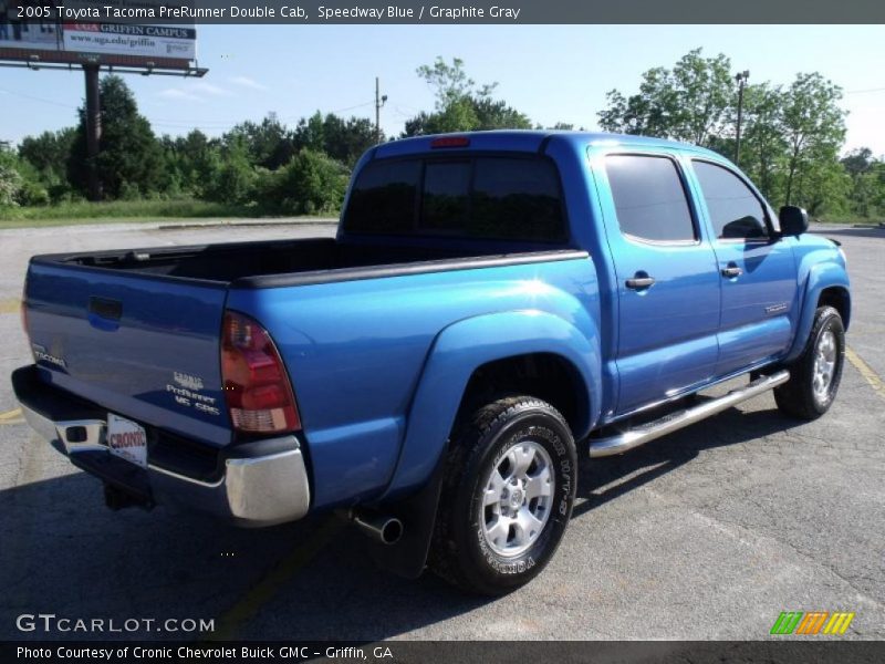 Speedway Blue / Graphite Gray 2005 Toyota Tacoma PreRunner Double Cab
