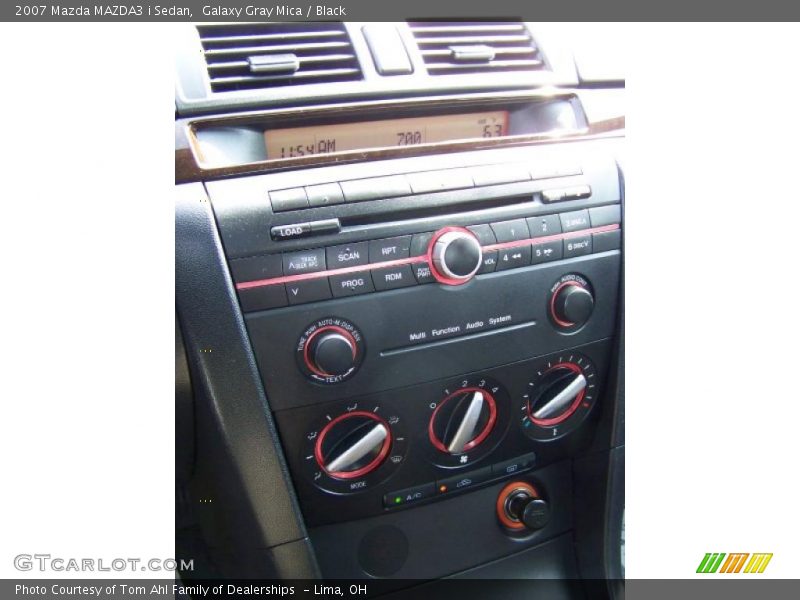 Galaxy Gray Mica / Black 2007 Mazda MAZDA3 i Sedan