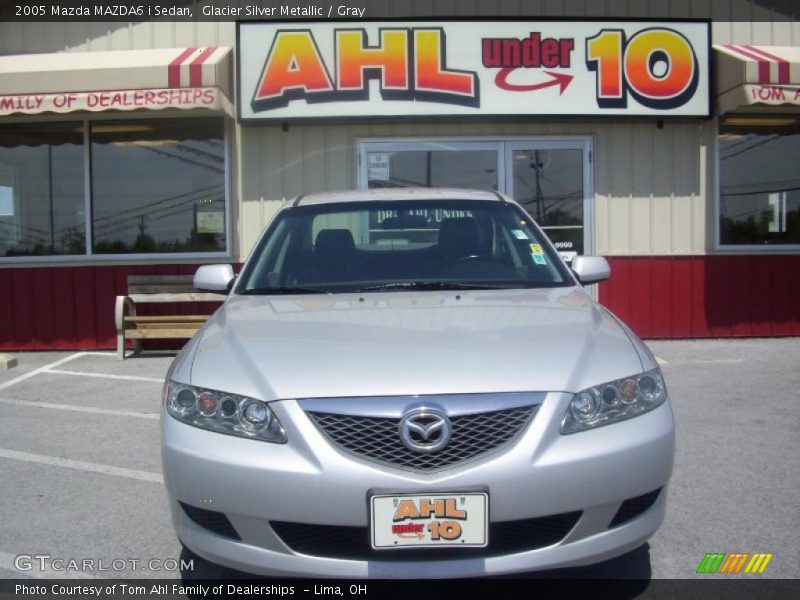 Glacier Silver Metallic / Gray 2005 Mazda MAZDA6 i Sedan