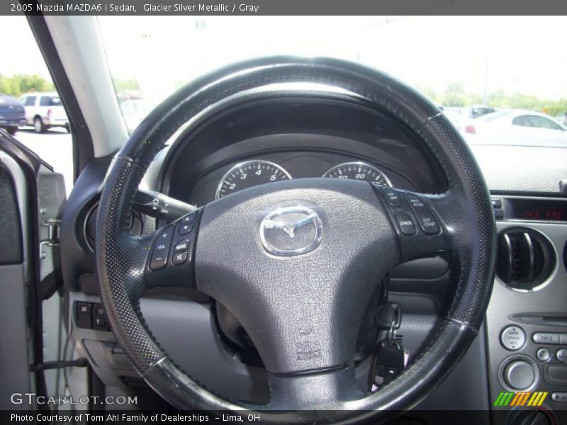 Glacier Silver Metallic / Gray 2005 Mazda MAZDA6 i Sedan