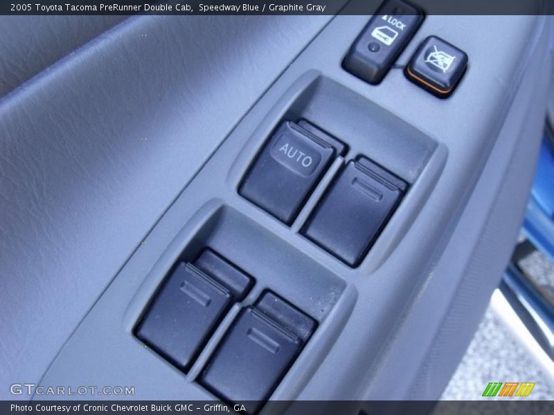 Speedway Blue / Graphite Gray 2005 Toyota Tacoma PreRunner Double Cab