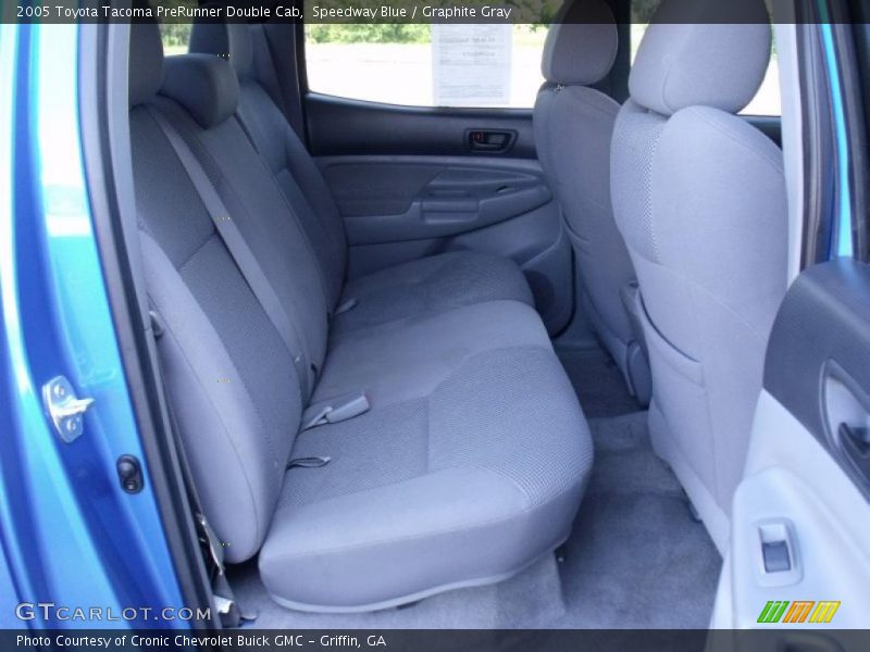Speedway Blue / Graphite Gray 2005 Toyota Tacoma PreRunner Double Cab